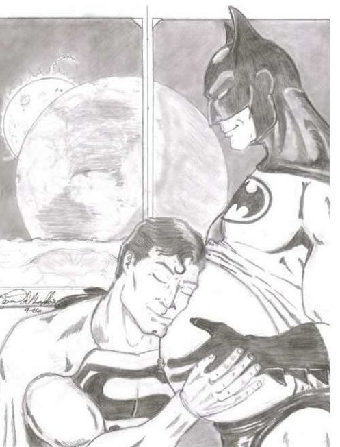superman getting sucked off Superman getting sucked off